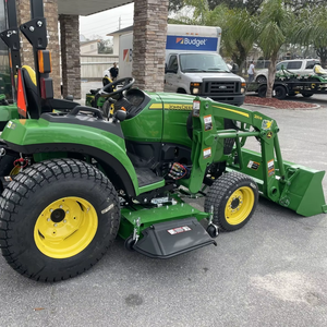 Tractor Johnn Deere 2032R, cortacésped de montaje medio, tractor agrícola con alta salida de par adecuado para trabajos agrícolas pesados - Product Image 5