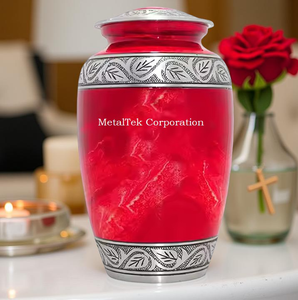 Urnes de crémation décoratives classiques traditionnelles fournitures funéraires de style américain souvenir cendres humaines couleur personnalisée bocaux pour adultes - Product Image 1