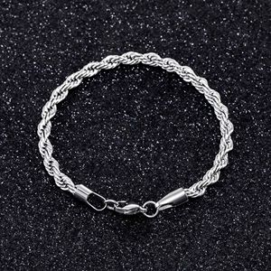 Offre Spéciale Bracelet Tennis en Argent Sterling 925 Plaqué Or Blanc 18K Style Hip Hop pour Homme avec Pierre Moissanite Excellente Idée Cadeau - Product Image 3