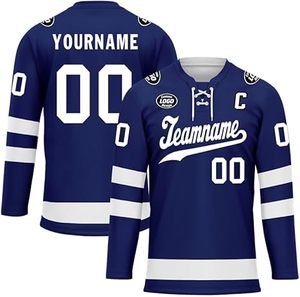 Camiseta de Hockey sobre Hielo Personalizada |   Uniforme de Hockey Sublimado para Equipo |   Ropa Deportiva al por Mayor OEM - Product Image 1