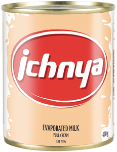 Leche Evaporada Ichnya, Crema Entera, 400g, Lata Metálica, Sabor Original - Product Image 2