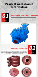 Pièces de rechange pour pompe à boue horizontale, plaque de protection de turbine, boîtier de pompe, la volute peut être fabriquée avec un matériau en caoutchouc ou en acier inoxydable - Product Image 6