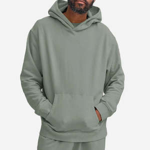 Sudadera con Capucha Unisex de Felpa Orgánica 100% Algodón con Cremallera, Logotipo Personalizado, Corte Holgado, Estilo Vintage - Product Image 1