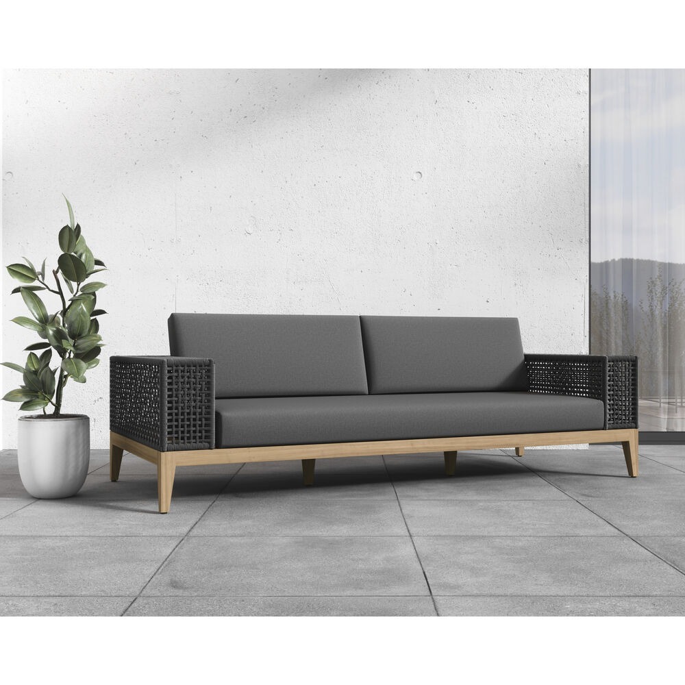 Patio All-weather Rope Gardening Tools Hotels Parks Courtyards Halls Metal Garden Sets Outdoor Furniture Lounge Garden Sofa Set