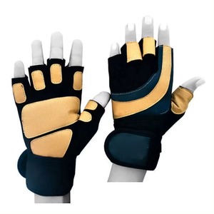 Accesorios de fitness personalizados Guantes de entrenamiento de dedos para levantamiento de pesas Diseño cómodo duradero para gimnasio y sesiones de entrenamiento - Product Image 4