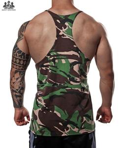 High Stretchy Knitted Casual Sleeveless Stringer <b>Vests</b> <b>for</b> <b>Men</b> <b>Gym</b> Singlets OEM ODM Service - Product Image 5