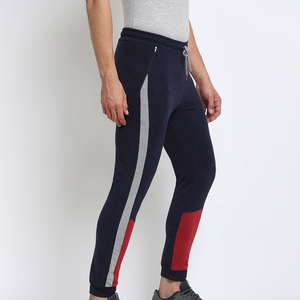 Vêtements décontractés pour hommes, durables, respirants, coupe-vent, pour l'hiver, les entraînements quotidiens, 100% coton, taille élastique, doublure en polaire, style streetwear - Product Image 2