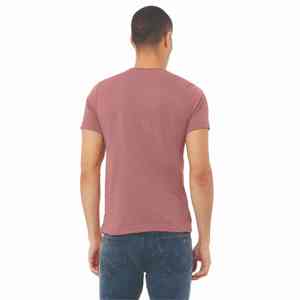 T-shirt en coton à col rond coupe ajustée pour homme 250gsm coupe décontractée manches courtes Minimal Street Style Tee - Product Image 1