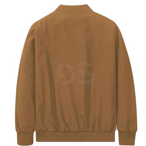 เสื้อแจ็คเก็ตบอมเบอร์ผู้ชาย ผ้าโพลีเอสเตอร์/ไนลอน กันน้ำ ระบายอากาศ แห้งเร็ว เป็นมิตรกับสิ่งแวดล้อม พร้อมบริการสกรีนโลโก้ด้านหน้าแบบกำหนดเอง รับผลิตแบบ OEM ขายส่ง - Product Image 2