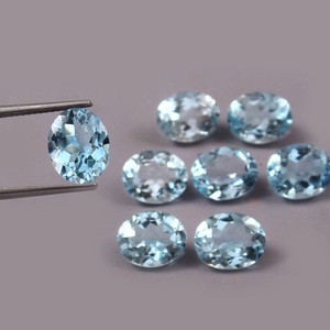 พลอยบุษราคัมสีฟ้าที่ผ่านการรับรองจาก IGI สำหรับการทำเครื่องประดับและการทำหัตถกรรมในปริมาณมาก - Product Image 4