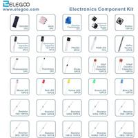Kits Electrónicos ELEGOO Mejorados (4 Versiones) para Proyectos DIY con Raspberry Pi y STM32, Montaje a Través de Orificio