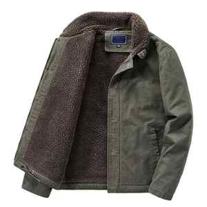 Nueva llegada tendencia moda invierno chaquetas hombres lana Sherpa cortavientos polar chaquetas para hombres a prueba de viento al por mayor OEM - Product Image 2