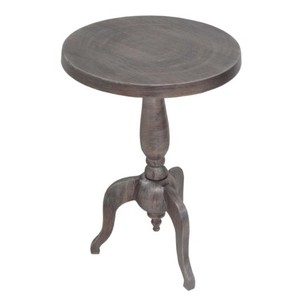Recién llegado, mesa de centro de diseño para decoración de muebles de Hotel, mesa de centro superior de cristal redondeado con acabado antiguo - Product Image 3