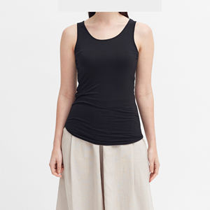 Camiseta sin mangas de algodón 100% para mujer, a la moda |   Chaleco Casual de Verano |   Impresión de Logotipos Personalizados |   Transpirable y Ecológico |   Alta Calidad - Product Image 1