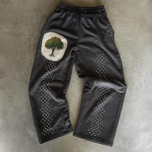 Conjunto Deportivo Unisex |   Sudadera con Capucha de Peso Medio y Pantalones Deportivos |   Conjunto de Entrenamiento para Exteriores con Cierre de Cordón |   Casual 100% Algodón - Product Image 3