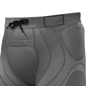 2024 à la mode personnalisé matériau souple balle Hockey Shorts parfaitement cousu équipe porter avec brodé solide motif décoration en gros - Product Image 3