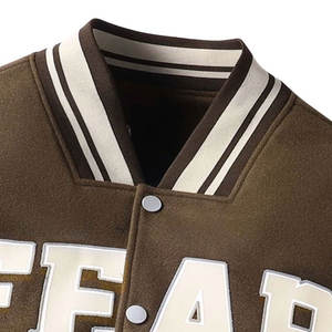 Veste de sport en coton/laine de haute qualité pour homme, design unique, col montant, respirante et imperméable pour l'hiver - Product Image 3