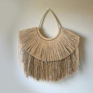 Produits de décoration intérieure à prix compétitif, art mural suspendu en herbe de mer, décoration murale artisanale en herbe de mer - Product Image 6