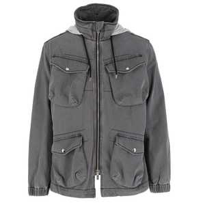 Chaquetas vaqueras profesionales más vendidas para hombre Chaqueta vaquera de alta calidad con estampado de logotipo personalizado informal de temporada de invierno para hombre - Product Image 4