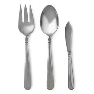 ชุดเครื่องเงินสแตนเลสสไตล์โมเดิร์นดีไซน์ใหม่ทำในอินเดียชุดเครื่องใช้บนโต๊ะอาหารโลหะสุดหรู - Product Image 3