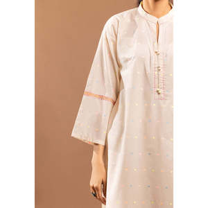Chemise respirante teinte en jacquard KJ-43202 avec col mandarin - Product Image 3