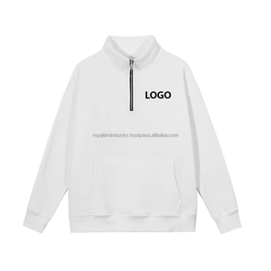 Nouveau Design Sport Running Jogging Half Zip Sweat Sports de Plein Air Hommes Golf Hoodie 14 Zip Pullover Sweatshirts - Product Image 3