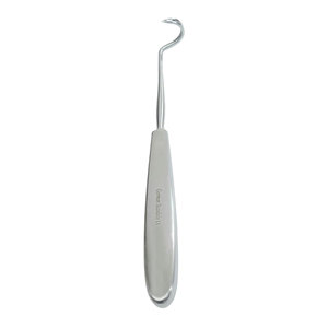 Deschamps Ligature Transporteurs Sharp Left 8 Inch allemand en acier inoxydable certifié CE Instruments chirurgicaux Chirurgie générale - Product Image 5