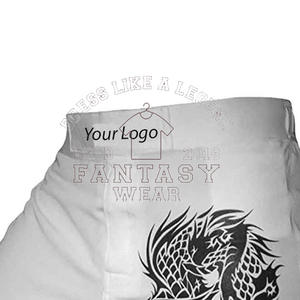 Shorts d'entraînement MMA FANTASY WEAR OEM de qualité supérieure avec fente haute et ceinture anti-transpiration, coupe performante pour une flexibilité optimale CE ISO - Product Image 4