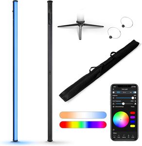 สินค้าใหม่เข้าแล้ว LUMEECUBE RGB 4 XL ไฟหลอดสำหรับถ่ายภาพ+วิดีโอ RGBWW ไฟหลอดสีเต็มรูปแบบ ควบคุมผ่านแอป - Product Image 1