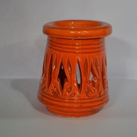 Brûleur d'encens en céramique émaillée marocaine, fait à la main, multicolore, décoration d'intérieur, diffuseur d'huile, poterie, Marrakech, Fès, printemps, été, automne