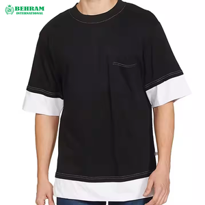 เสื้อยืดคอกลมทรงปกติสำหรับผู้ชาย คุณภาพหรูหรา ผ้าฝ้าย 100% พิมพ์โลโก้ได้ตามต้องการ สไตล์สตรีทแวร์ ผ้าเปล่า เป็นมิตรกับสิ่งแวดล้อม ระบายอากาศได้ดี น้ำหนัก 200 กรัม - Product Image 3