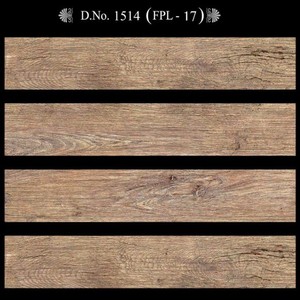 Carreaux de plancher en porcelaine imitation bois 1512 en 150x900 mm, surface mate avec impression numérique aspect bois véritable par Novac Ceramic - Product Image 3