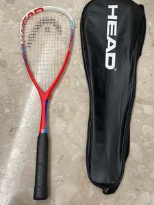 Raqueta de Squash de fibra de carbono con cuerda sintética personalizada por Ranch Model RHS01 - Product Image 4