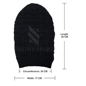 SMITHY Sports Best Selling 100% Cotton Casual <b>Beanie</b> High Quality Outdoor <b>Waterproof</b> Breathable Stretchable Unisex Plus Size - Product Image 2