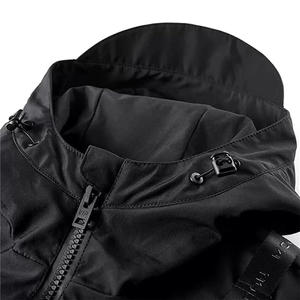 Custom Hooded Winter <b>Techwear</b> <b>Jacket</b> Men Waterproof Windproof Tactical Streetwear with Multiple Pockets | Crescent Wear - Product Image 4