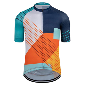 Nouveaux maillots de cyclisme personnalisés de conception professionnelle, respirants, à séchage rapide, écologiques, extensibles dans les 4 sens, 100% polyester, sport - Product Image 1