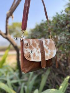 Luxury High Quality Hair on Hide Fur Leather Handbag Crossbody Sling <b>Bag</b> Stylish Hot Selling Shoulder Sling <b>Bag</b> for <b>Women</b> - Product Image 2