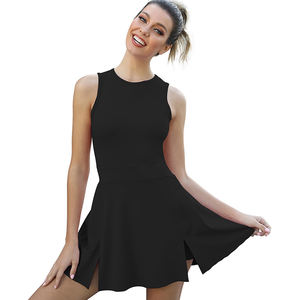 Personnaliser vierge vente chaude femmes sport Tennis costume ensembles à manches courtes haut Match Golf Tennis ensemble Mini jupe 2 pièces - Product Image 6