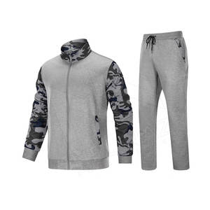 OEM survêtement de haute qualité pour hommes avec manches longues tissu de coton léger grande taille et épaisseur lourde - Product Image 1