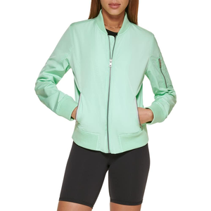 แจ็กเก็ตเบสบอลบอมเบอร์ทีมโรงเรียนโรงเรียน100% ผ้าซาตินโพลีเอสเตอร์สำหรับผู้หญิงเสื้อแจ็กเก็ตสตรีทเสื้อแจ็กเก็ตผ้าซาตินสำหรับฤดูหนาวงานตามสั่งแบบ2025 - Product Image 1