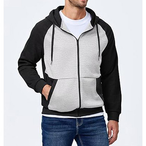 Sudadera con capucha y cremallera de lana suave Chaqueta con capucha con cremallera unisex cómoda para ropa de calle al por mayor - Product Image 1