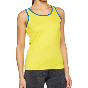 Camiseta sin mangas de Yoga para mujer, transpirable camiseta sin mangas de algodón para mujer, camiseta de levantamiento de pesas para mujer - Product Image 1