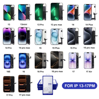 Écran OLED LCD souple et rigide de diagnostic 120 Hz pour iPhone 12 13 14 15 16 17 Pro Max avec numériseur tactile 3D et assemblage complet