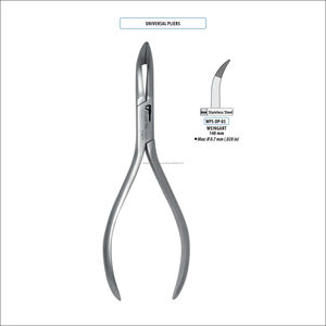 Pince orthodontique manuelle ergonomique Weingart pour pliage et placement de fils, instrument dentaire en acier inoxydable - Product Image 2
