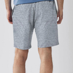 Pantalones cortos informales unisex personalizados para hombre, pantalones cortos transpirables con cintura elástica, pantalones cortos de color sólido para hombre - Product Image 3