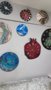 DAFNI BIG PAZAR Metal Analog Wall <b>Clock</b> with <b>Digital</b> Printing - Product Image 2