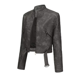 Comfortable <b>leather</b> <b>jackets</b> outerwear coats style winter midweight <b>bomber</b> Casual party & work wear Travel Dressy Outdoor <b>jacket</b> - Product Image 5