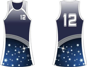 Vente en gros d'uniformes personnalisés de netball à sublimation, uniformes de sport imprimés, jupes, personnalisation à bas prix, respirants - Product Image 6