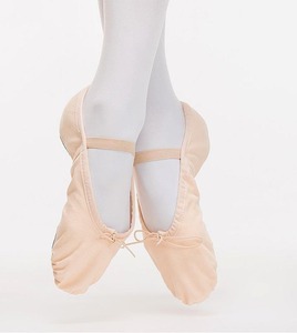 Top qualité pleine bande de caoutchouc chaussures d'exercice pantoufles de yoga gym enfants ballet chaussures de danse 2023 - Product Image 4