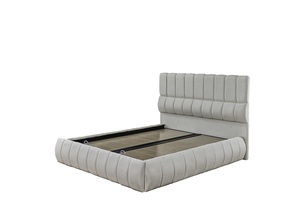 Juego de Cama Ajustable Orvella 140x190, Diseño Moderno, Almacenamiento, Sistema de Resortes Duradero, Función de Bloqueo de Seguridad, Estructura de Metal, Tapicería de Tela - Product Image 3